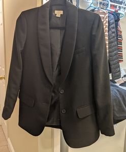 JCrew Factory, Size 2, Black Blazer